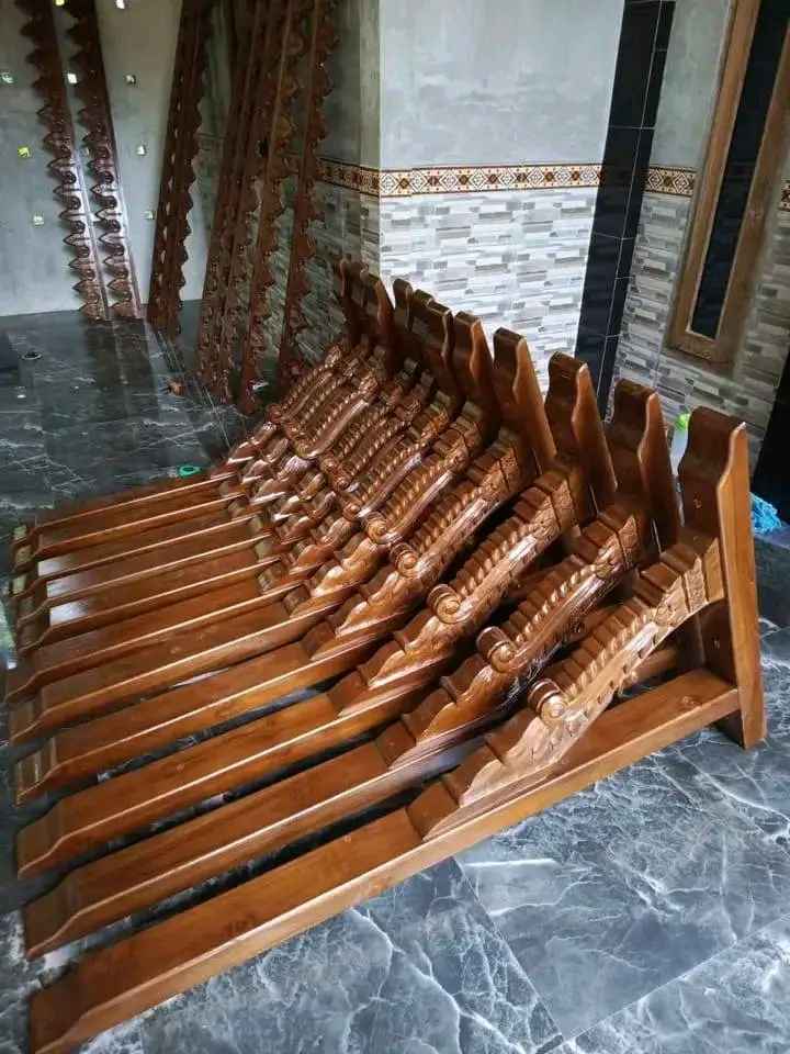 Model Konsul Teras Rumah Dari Kayu